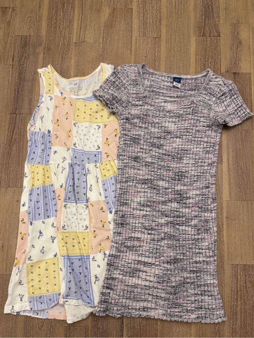 2 Girls Summer Dresses 6 7 Years H&M Old Navy